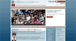 Desktop Screenshot of county.org